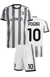 Футбольная форма детская Ювентус 2022 2023 POGBA 10